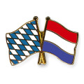Freundschaftspin Bayern-Niederlande