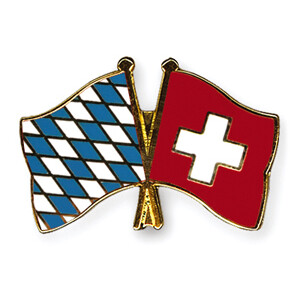 Freundschaftspin: Bayern-Schweiz