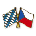 Freundschaftspin Bayern-Tschechien