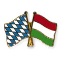 Freundschaftspin Bayern-Ungarn