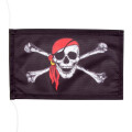 Tischflagge 15x25 : Pirat mit Kopftuch
