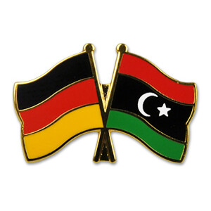 Freundschaftspin: Deutschland-Libyen