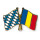 Freundschaftspin Bayern-Rumänien