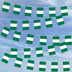 Party-Flaggenkette : Nigeria