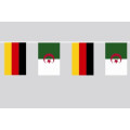Party-Flaggenkette Deutschland - Algerien