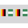 Party-Flaggenkette : Deutschland - Nigeria