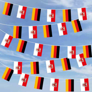 Party-Flaggenkette : Deutschland - Brandenburg