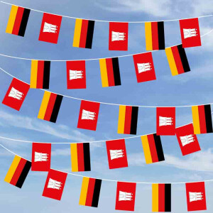 Party-Flaggenkette : Deutschland - Hamburg