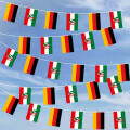 Party-Flaggenkette Deutschland - Nordrhein-Westfalen