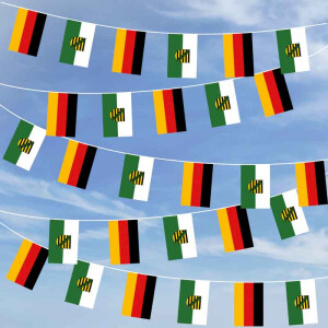 Party-Flaggenkette : Deutschland - Sachsen