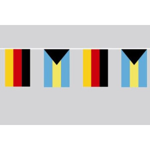 Party-Flaggenkette : Deutschland - Bahamas