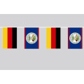 Party-Flaggenkette : Deutschland - Belize