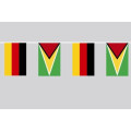 Party-Flaggenkette Deutschland - Guyana