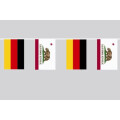 Party-Flaggenkette Deutschland - Californien