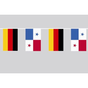 Party-Flaggenkette : Deutschland - Panama