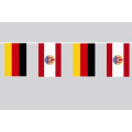 Party-Flaggenkette : Deutschland - Französisch Polynesien