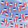 Party-Flaggenkette Frankreich - Französisch Polynesien