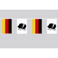 Party-Flaggenkette : Deutschland - Korsika