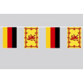 Party-Flaggenkette : Deutschland - Schottland Royal