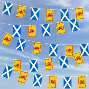 Party-Flaggenkette : Schottland - Schottland Royal