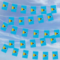 Party-Flaggenkette St. Lucia