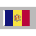 Flagge 90 x 150 : Andorra