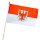 Stock-Flagge 30 x 45 : Brandenburg