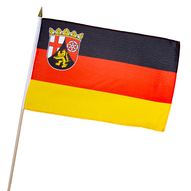 Flagge Fahne Rheinland Pfalz 30 x 45 cm 