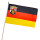 Stock-Flagge 30 x 45 : Rheinland-Pfalz