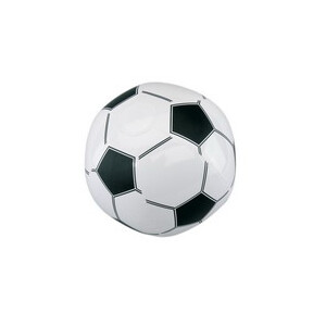 Aufblasbarer Wasserball in Fußball-Optik
