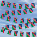 Party-Flaggenkette : Namibia