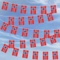 Party-Flaggenkette : Norwegen