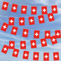 Party-Flaggenkette : Schweiz