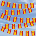 Party-Flaggenkette Spanien + Wappen