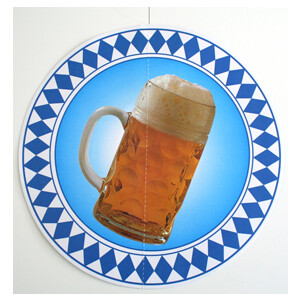 Bayerischer Deckenhänger mit Bierkrug