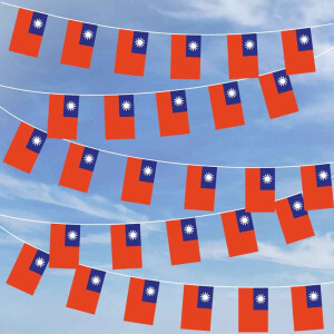 Party-Flaggenkette : Taiwan