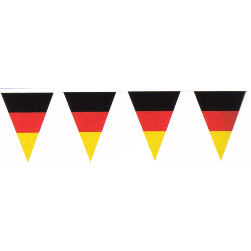 Flaggendekoration in Den Farben Von Deutschland-Flagge Girlande