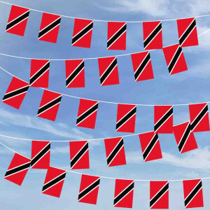 Party-Flaggenkette : Trinidad & Tobago