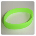 Silikon-Armband: Neon-Grün