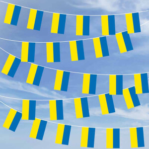 Party-Flaggenkette : Ukraine