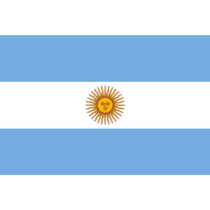 Aufkleber GLÄNZEND Argentinien