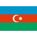 Aufkleber GLÄNZEND Aserbaidschan