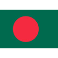 Aufkleber GLÄNZEND Bangladesh