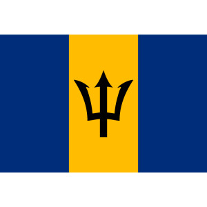 Aufkleber GLÄNZEND Barbados