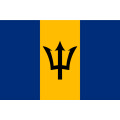 Aufkleber Barbados
