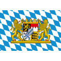 Aufkleber GLÄNZEND Bayern Wappen mit Löwen