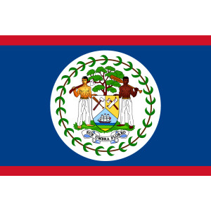 Aufkleber GLÄNZEND Belize