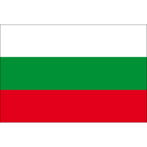 Aufkleber GLÄNZEND Bulgarien