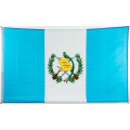 Flagge 90 x 150 : Guatemala mit Wappen