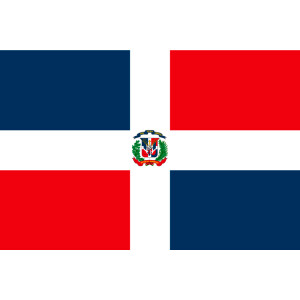 Aufkleber Dominikanische Republik